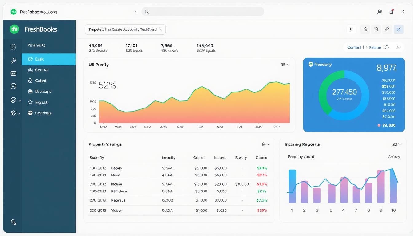 Freshbooks real estate accounting software